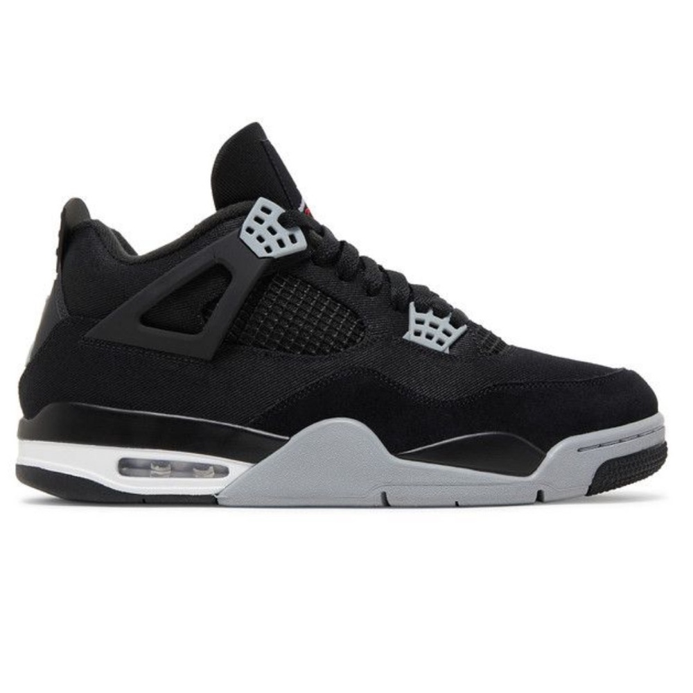 Jordan Black and Gray Sneakers